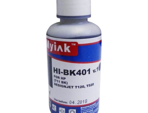 Чернила для HP (711) HP Designjet T120/520 (100мл, Black, Pigment) HI-BK442 EverBrite™ MyInk - изображение