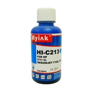 Чернила для HP (711) HP Designjet T120/520 (100мл, cyan) HI-C213 Gloria™ MyInk - изображение