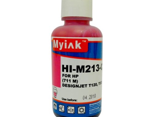 Чернила для HP (711) HP Designjet T120/520 (100мл, magenta) HI-M213 Gloria™ MyInk - изображение