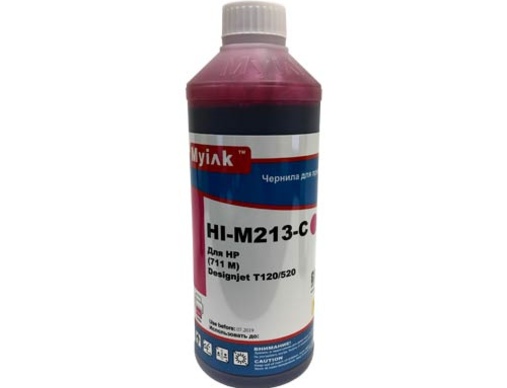 Чернила для HP (711) HP Designjet T120/520 (1л, magenta) HI-M213 Gloria™ MyInk - изображение
