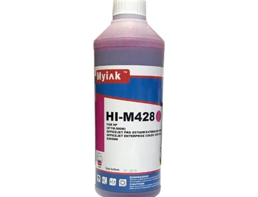 Чернила для HP (971/980) Officejet Pro X576/X476/X551 (1л,magenta,Pigment) HI-M428 EverBrite™ MyInk - изображение