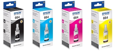 Чернила для струйных принтеров EPSON EXCEED YOUR VISION T664 2 cyan - изображение