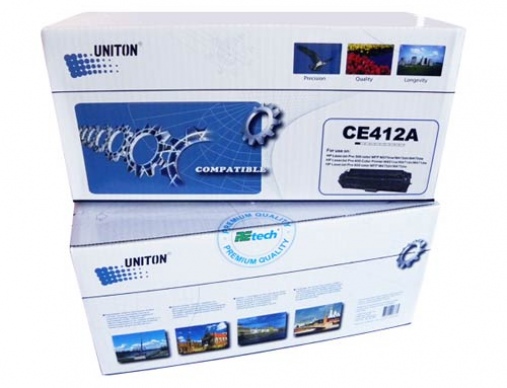 Картридж HP CE412A (305А) желтый (2,6K) UNITON Premium - изображение