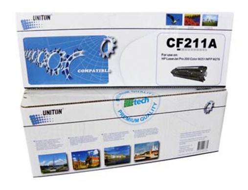 Картридж HP CF211A (131A) синий (1,8K) UNITON Premium - изображение