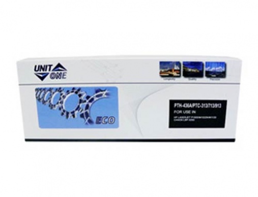 Картридж HP CB436A/CANON Cartridge 713 (2k) Universal UNITON Eco - изображение
