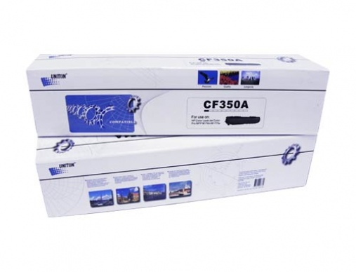 Картридж HP CF350A (130A) черный (1,3K) UNITON Premium - изображение