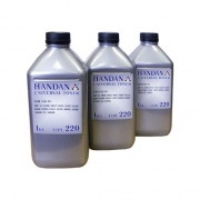 Тонер HP Универсал тип 220 (фл,1кг,HANDAN) Silver ATM 1200/1010 - изображение