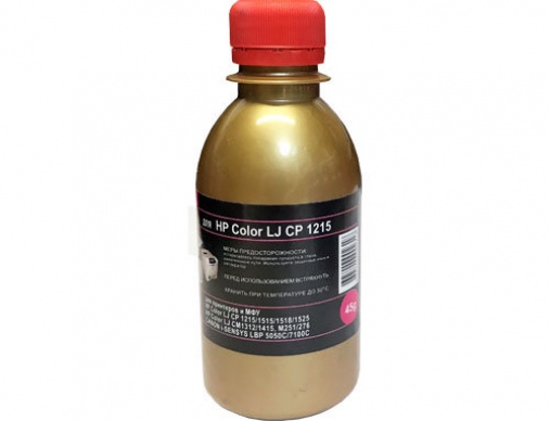 Тонер HP Color LJ CP 1215/1515/1518/1525/СМ1312/CM1415 (фл,45,кр,Chemical MKI) Gold ATM - изображение